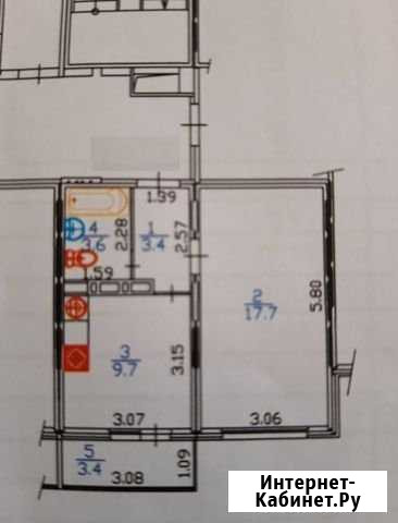 1-комнатная квартира, 37.7 м², 11/16 эт. на продажу в Анапе Анапа - изображение 1