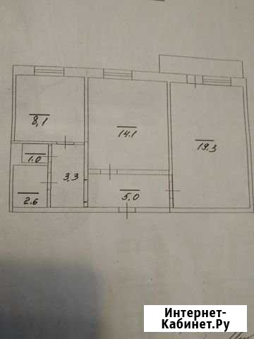 2-комнатная квартира, 54 м², 4/10 эт. на продажу в Саратове Саратов - изображение 1