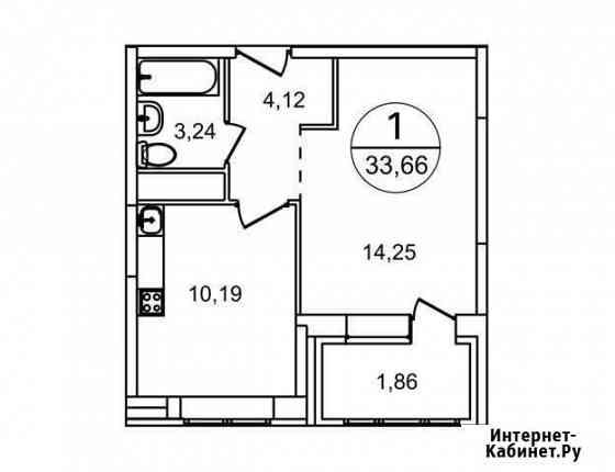 1-комнатная квартира, 33.7 м², 9/22 эт. на продажу в Балашихе Балашиха