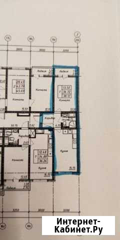 1-комнатная квартира, 38 м², 8/13 эт. на продажу в Санкт-Петербурге Санкт-Петербург - изображение 1