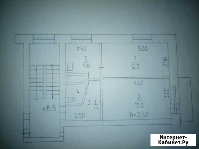 2-комнатная квартира, 41 м², 2/5 эт. на продажу в Перми Пермь - изображение 1