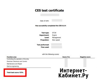 Поможем сдать Seagull CES, Seagull CBT и другие тесты для моряков Санкт-Петербург - изображение 1