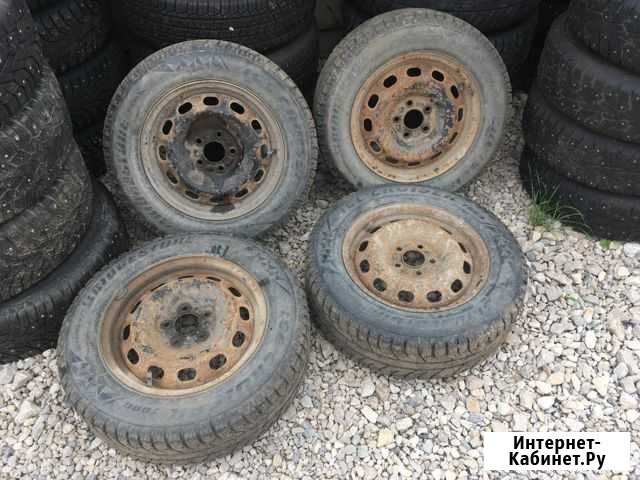 195/65 R15 Bridgestone Ice Cruise 7000 Зима Штампо Калуга - изображение 1