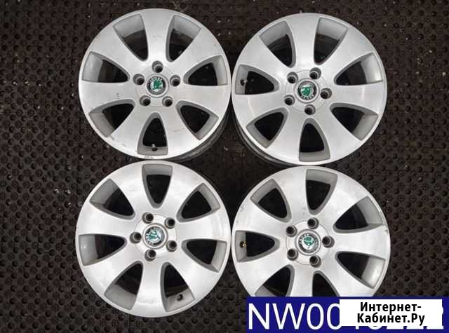 Диски R15 Skoda бу оригинал N Москва - изображение 1