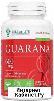 Tree of Life Guarana 600 mg 60 капсул Москва - изображение 1