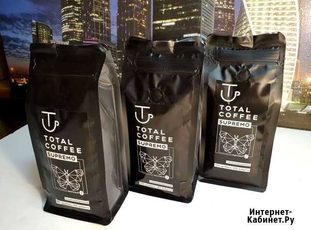 Кофе зерновой Total Coffee Supremo 500 гр Москва - изображение 1
