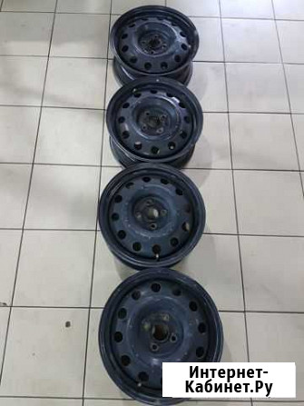 4 диска штампованных Hyundai Kia R15 52910-4l000 Брянск - изображение 1