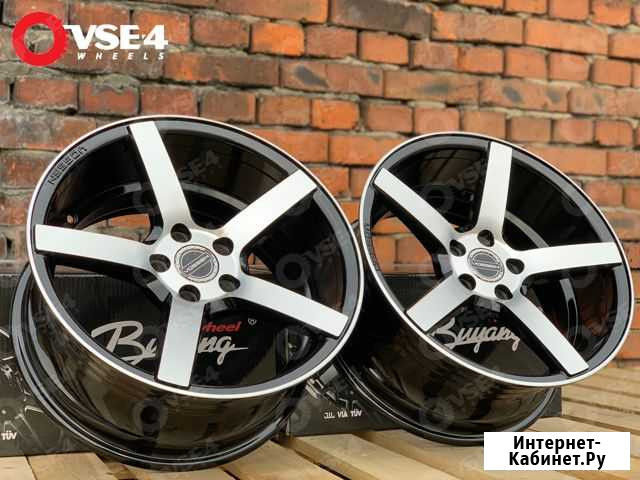 NEW # Vossen CV3 R16 7,5J 5x114,3 Black Polish Красноярск - изображение 1