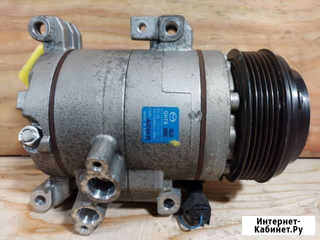 Компрессор кондиционера Mazda Atenza GJ2FW shvptr Красноярск - изображение 1