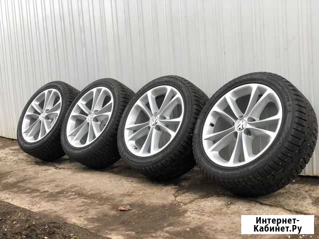 Зимние колеса на vwag r17 Альметьевск - изображение 1
