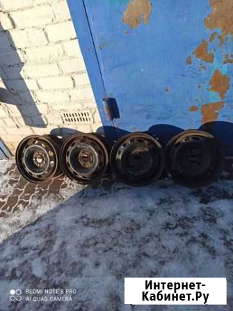 Диски стальные р14 5*100 Фабия 1 Поло 4, 5 4шт Смоленск - изображение 1