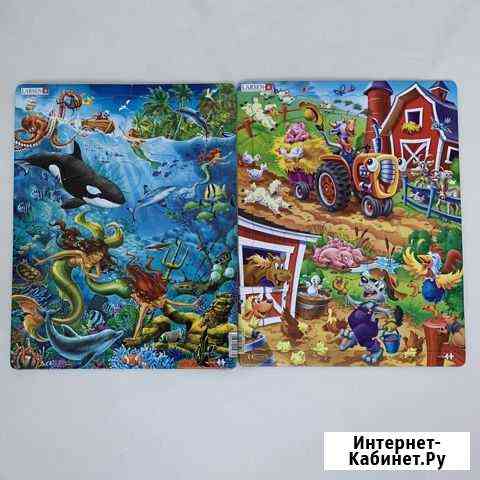 Развивающие Пазлы larsen Ларсен Челябинск