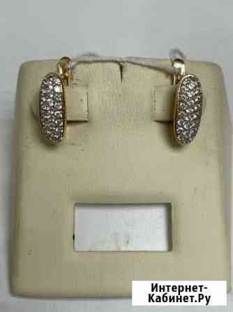 Золотые серьги пр.585, арт.001005(982) Феодосия