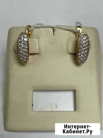Золотые серьги пр.585, арт.001005(982) Феодосия - изображение 1