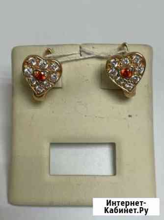 Золотые серьги пр.585, арт.0078(982) Феодосия