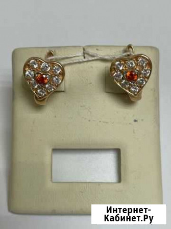Золотые серьги пр.585, арт.0078(982) Феодосия - изображение 1