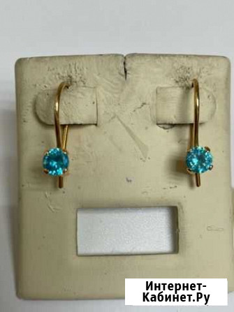 Золотые серьги пр.585, арт.000155(982) Феодосия - изображение 1