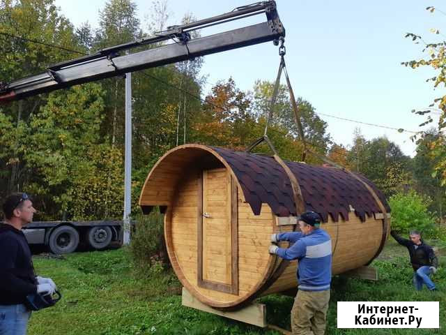 Баня бочка готовая баня Феодосия - изображение 1