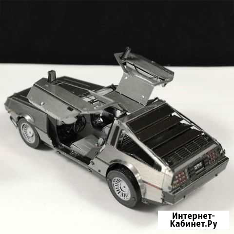3D конструктор металлический Aipin Delorean S054 Москва - изображение 1