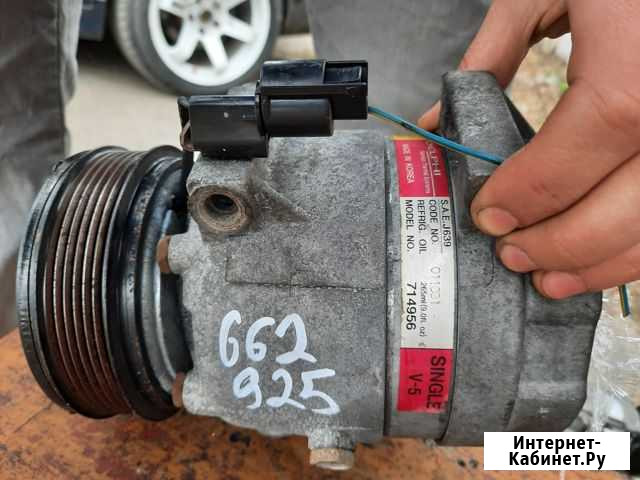 Компрессор кондиционера Ssang Yong Rexton 2010 Челябинск - изображение 1