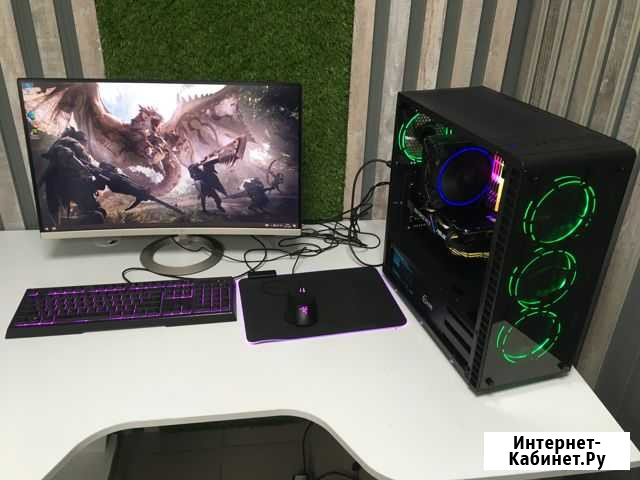 Игровой Ryzen 7 1700/16gb DDR4/SSD+HDD/GTX1060-6gb Воронеж - изображение 1