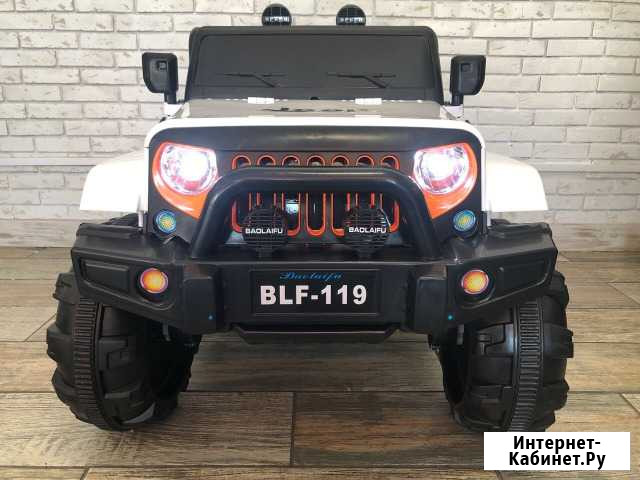 Электромобиль Jeep white 118 Ульяновск - изображение 1