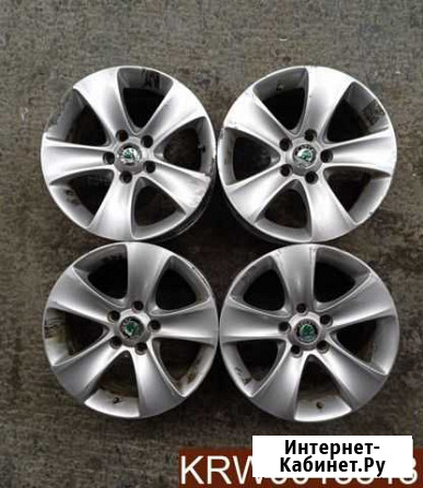 Диски R16 Skoda Superb, Yeti бу оригинал PK Красногорск - изображение 1