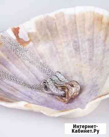 Золотой кулон с бриллиантами 2.87ct Della Riva Москва