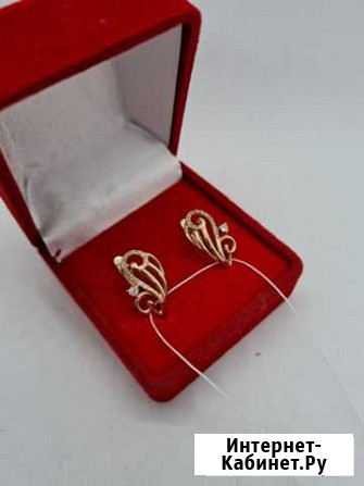 Л.К.Серьги золото 585 пр 2.78 гр Липецк - изображение 1