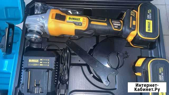 Аккумуляторная болгарка деволт 18v Красногорск - изображение 1
