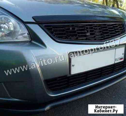 Решетка Приора-2 соты Черный Лак Иваново