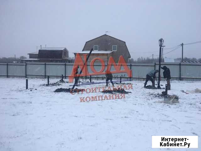 Фундамент на винтовых сваях Черноголовка - изображение 1