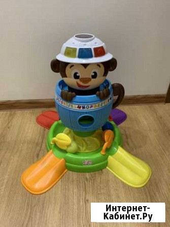 Развивающая игрушка Обезьяна в бочке Мурманск - изображение 1