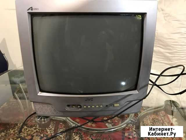 Телевизор JVC с пультом. Рабочий Крымск - изображение 1