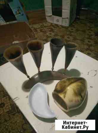 Рюмки из рожек СССР Ставрополь