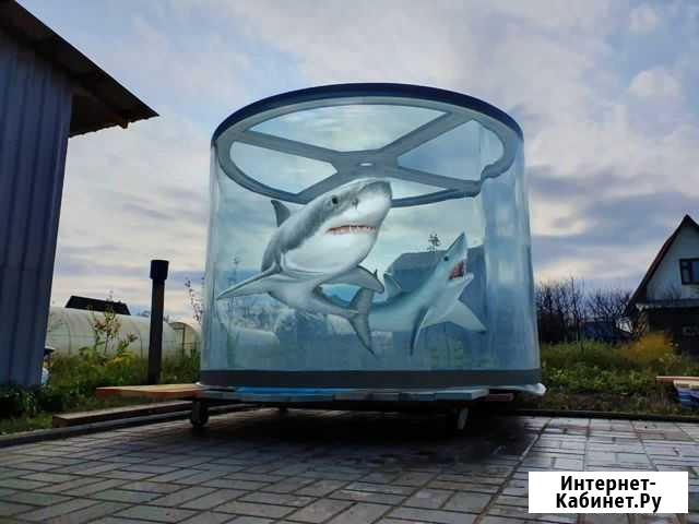 Большой аквариум 4200 литров цилиндр, диаметр 2 м Москва - изображение 1