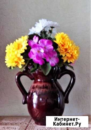 Керамическая ваза для цветов Волгоград - изображение 1