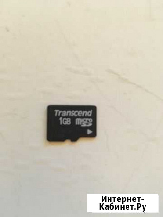 Карта памяти Transcend Micro-SD 1Gb Петрозаводск - изображение 1