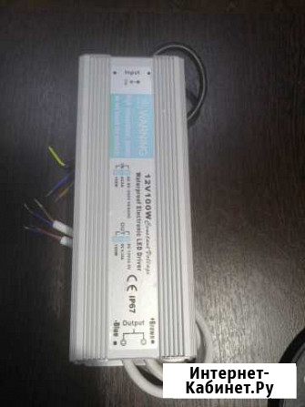 Продам новый влагозащищенный блок питания 100w. Вс Усолье-Сибирское - изображение 1