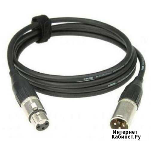 Klotz M1FM1N0500 микрофонный XLR кабель MY206 Новосибирск - изображение 1