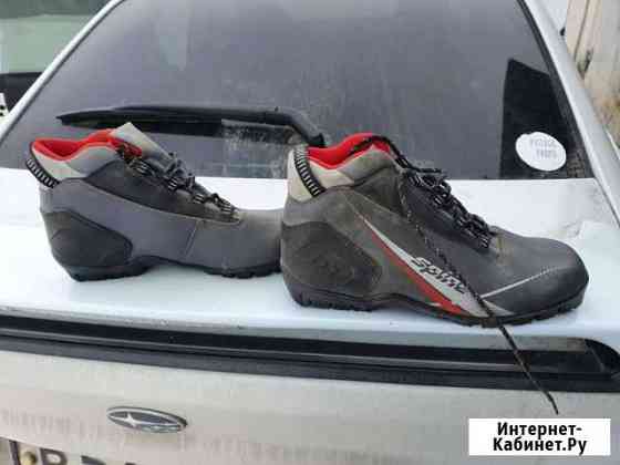 Лыжи беговые 195 см + палки + ботинки 43р Хабаровск