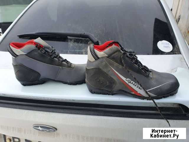 Лыжи беговые 195 см + палки + ботинки 43р Хабаровск - изображение 1