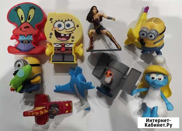 Игрушки из Бургер Кинг, Макдональдс, sweetbox Казань - изображение 1