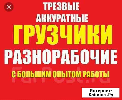Грузчики разнорабочие Брянск - изображение 1
