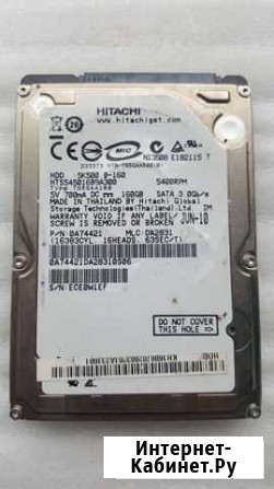 Жесткий диск Hitachi 160Gb SATA 2.5 Ростов-на-Дону - изображение 1