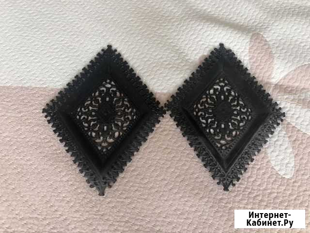 Литьё Куса. Ажурные визитницы/тарелочки (ромб) Челябинск - изображение 1