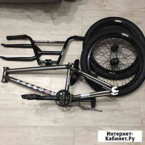BMX рама BSD Freedoom + цепь + каретка + рулевая Владимир