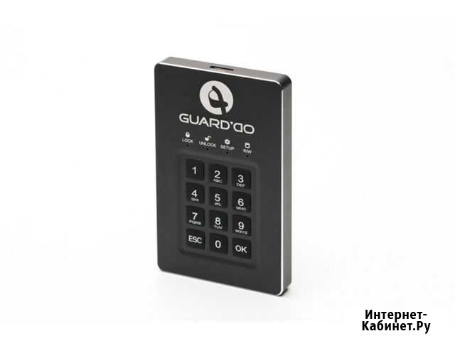 Жесткий диск с шифрованием Guarddo 500GB USB 3.0 Ростов-на-Дону - изображение 1