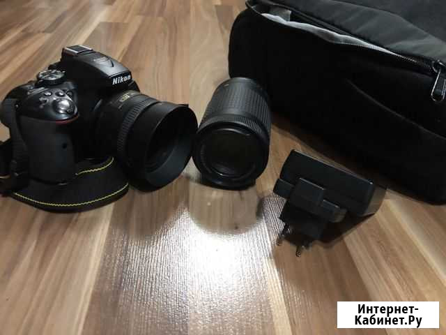 Зеркальный фотоаппарат Nikon d5300 + объективы Уфа - изображение 1