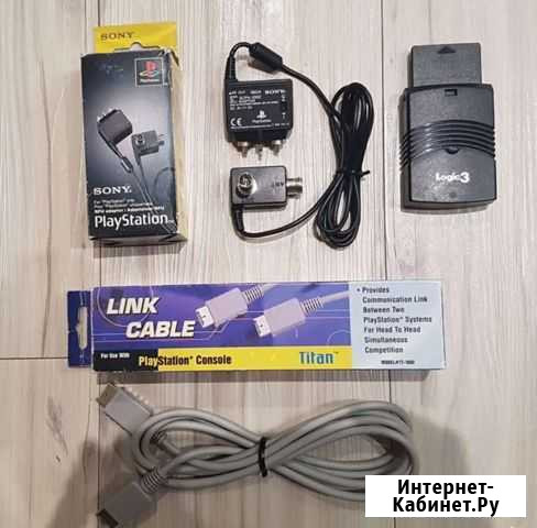 PS1 - PS2: CunCon, RF модулятор, Link Cable Новосибирск - изображение 1